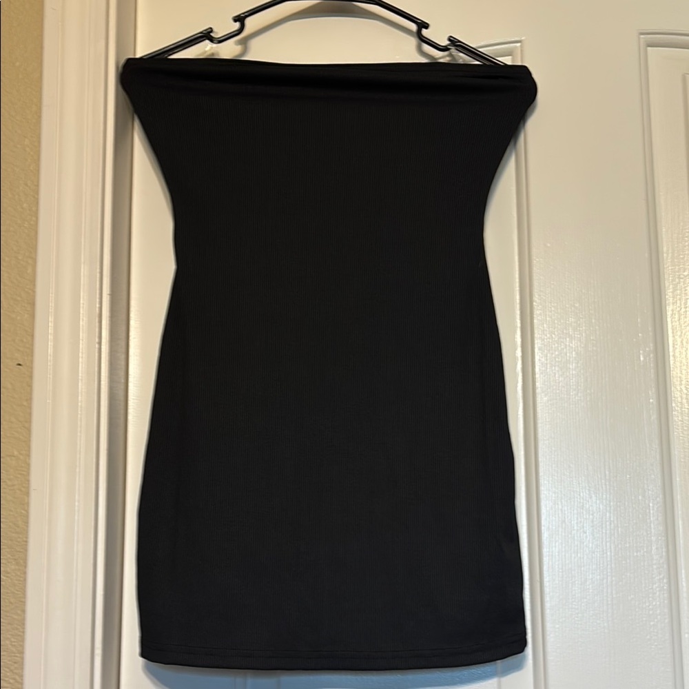 Elegant Black Mini Dress
